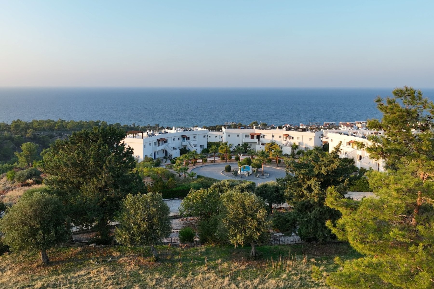 Sea view and coastal landscape near Esentepe