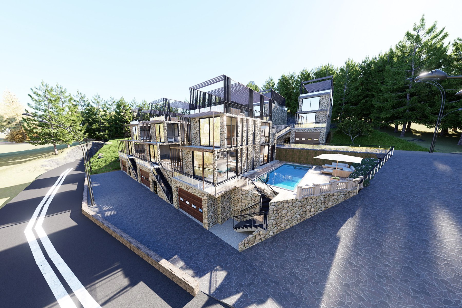 Hexliv boutique villas exterior
