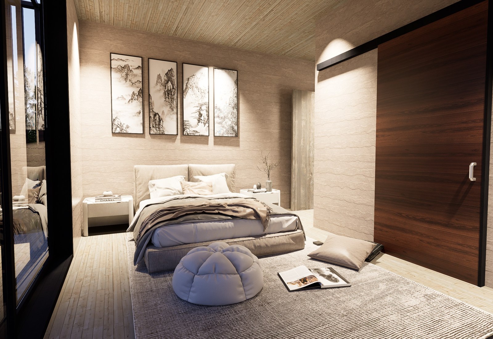 Bedroom interior concept