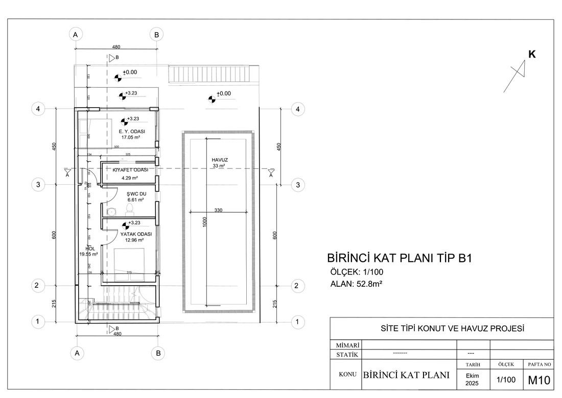 Villa Type B floor plan